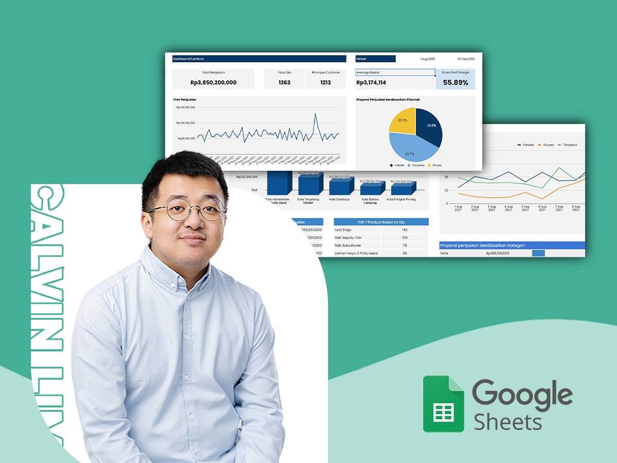 Google Sheets Course Visual